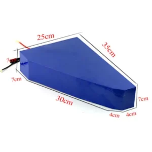 52V 20Ah Triangle Lithium Ion Battery